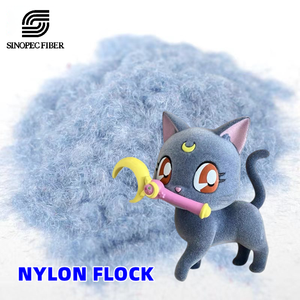 Đổ Bột Micro Sợi 100% Nylon 66 Flock Sáng 3D * 0.8-1.0Mm Cho Flock Đồ Chơi Nghệ Thuật - Product Image 3