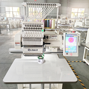 Trong nước 600x400mm hoàn toàn khả thi là 12 15 kim một đầu máy vi tính Máy Thêu cho kinh doanh thời trang - Product Image 2