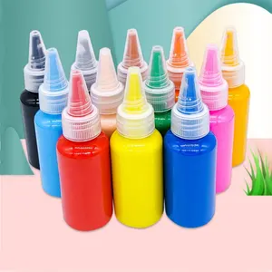 100ml 60ml 30ml OEM אצבע צבע סט ילדי של אמנות צבע צביעת ספר למידה צעצועי צבע עבור ילדי חינוך צעצועים