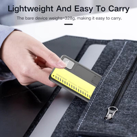 Batterie externe portable ultra-fine de 20000 mAh à charge rapide 22,5 W avec câble double Type-C intégré et écran LED USB
