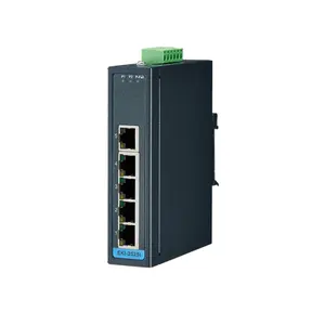 Advantech EKI-2525I 10/100 Mbit/s 5 Fast Ethernet Port Nicht verwalteter DIN-Schienen-Wand montage Industrial Ethernet Network Switch