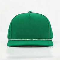 Casquette unisexe pour adulte, structurée, 5 panneaux, 92% polyester, 8% élasthanne, avec logo personnalisé, lettres et perforations laser courantes, vente en gros