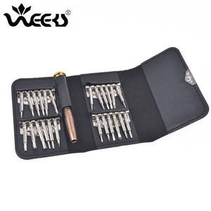 Weey – jeu de tournevis 25 en 1, outils de réparation de précision magnétiques en acier au chrome vanadium pour téléphones portables et télécommunications - Product Image 4
