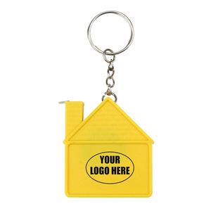 Llavero con Cinta Métrica Retráctil y Logotipo Personalizado para Regalos Corporativos, Ferias Comerciales y Obsequios - Product Image 1
