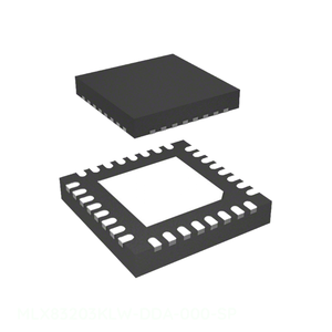 MLX83203KLW-DDA-000-SP IC 3PHS PREDRVR 4.5 28V 32QFN Componente Electrónico Distribuidor Autorizado de Producción 32 VFQFN Placa Expuesta - Product Image 1