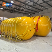 Flotteurs tubulaires gonflables pour le dragage sous-marin et la pose de tuyaux en mer, unités de flottabilité pour la construction offshore
