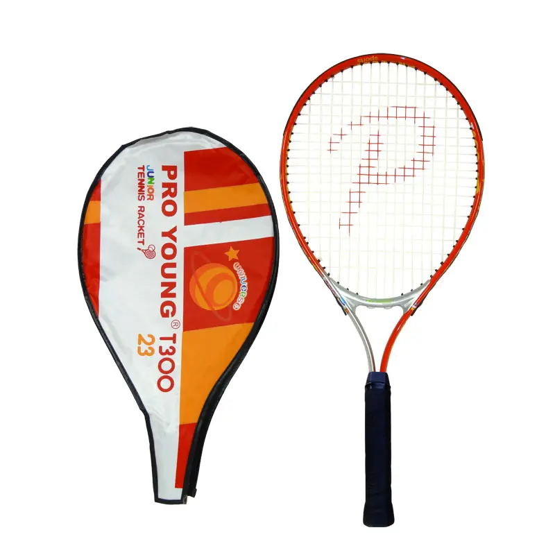 Raqueta de tenis de aleación de aluminio, diseño de alta calidad, 23 pulgadas