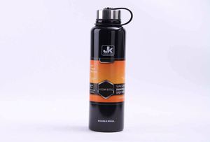 JK JIAKANG Vacuum Bottle <b>Double</b> <b>Wall</b> Stainless Steel Large Mouth Thermos With Rope For Camping Travel - Product Image 2