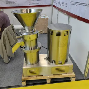 CE Factory Price Stainless Steel Tahini Sesame Making Paste And Jam Mayonnaise Shea Almond Cocoa Peanut Butter Grinding Machine
