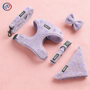 Kişiselleştirilmiş OEM Özel Lüks Nakışlı Köpek Tasması, Kayış Seti, Ayarlanabilir Evcil Hayvan Eğitim Tasması ve Kaka Poşeti Dağıtıcısı - Product Image 3