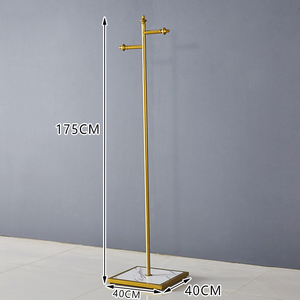 الذهب الملابس رفوف الملابس - Product Image 6