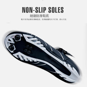 <span class=keywords><strong>Zapatillas</strong></span> de Ciclismo <span class=keywords><strong>MTB</strong></span> Lock para Hombre y Mujer, para Todas las Estaciones, con Forro de Malla, Parte Superior de PU, Suela de Goma, Dinámicas - Product Image 3