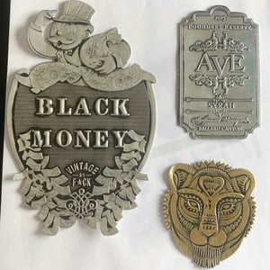 <span class=keywords><strong>Etichette</strong></span> Adesive Personalizzate in Metallo Alluminio per Bottiglie di Vino in <span class=keywords><strong>Vetro</strong></span> e <span class=keywords><strong>Barattoli</strong></span> per Candele - Product Image 3