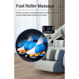 Poltrona Massaggiante di Lusso 4D <span class=keywords><strong>Zero</strong></span> Gravity per Corpo e Gambe - Product Image 5