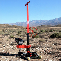 Petite plate-forme de forage de mine Offre Spéciale plate-forme de forage de noyau portative pour des projets d'enquête de sol de 50m SPT