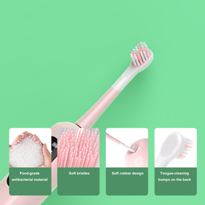 Cepillo de <span class=keywords><strong>Dientes</strong></span> Sónico Personalizado con Pantalla, Logotipo, Color y Diseño de Dibujos Animados, IPX7, Sensor de Presión Inteligente - Product Image 4