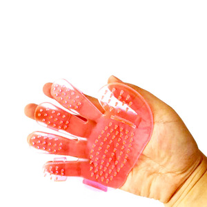 Pet <b>massage</b> finger brush, <b>cat</b> and dog grooming gloves, single rubber gloves manufacturer, dog <b>massage</b> - Product Image 4