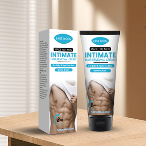 Crème pour hommes pour les aisselles et les bras, les jambes, douce, non irritante, hydratante et propre, pour l'épilation <span class=keywords><strong>intime</strong></span> - Product Image 4