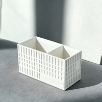 Boîte de rangement multifonctionnelle haut de gamme en béton pour bureau, personnalisable, pour mouchoirs, bijoux, chaussures, télécommandes, usage domestique et scolaire - Vente chaude