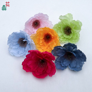Peony Silk <b>Flowers</b> Handmade <b>Artificial</b> <b>Flowers</b> For Wedding Decor Modern Style - Product Image 2