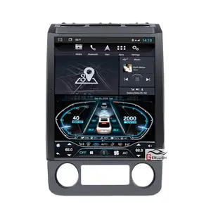 12,1" Android vertikales Bildschirm Autoradio DVD-Player für Ford Raptor F-150 Ford F-250 Super Duty 2017 2018 2019 2020 2021 2021