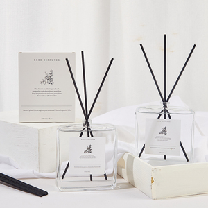 Hot Bán Thiết Kế Mới Sang Trọng Tùy Chỉnh Tư Nhân Thanh Tự Nhiên 120Ml Chai Thủy Tinh Trong Suốt <span class=keywords><strong>Reed</strong></span> Khuếch Tán Với Hộp Quà Tặng - Product Image 6