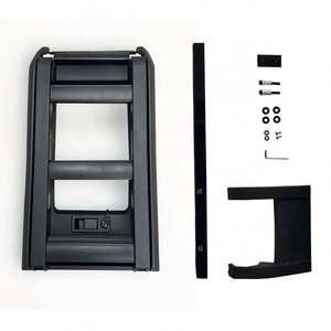 Escalera telescópica de aluminio de fábrica, escalera extensible, escalera telescópica de aluminio, escalera plegable portátil para <span class=keywords><strong>Defender</strong></span> 2020 + - Product Image 2