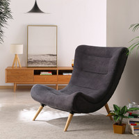 Ensemble de canapés sectionnels modernes, mobilier de luxe de forme irrégulière, chaise longue et fauteuil escargot pour salon