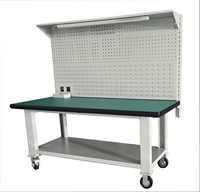 Banc de travail industriel de haute qualité plate-forme de Table antistatique résistant à l'usure Super silencieux 1800mm établi robuste