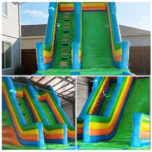 Toboggan aquatique gonflable pour adultes, vente directe d'usine, toboggan aquatique pour <span class=keywords><strong>piscine</strong></span>, toboggan aquatique gonflable pour l'extérieur - Product Image 3