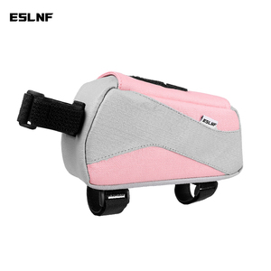 ESLNF Yeni Su Geçirmez Çevirmeli Kapaklı Üst Boru Çantası Manyetik Dağ Bisikleti Poliüretan Film Ayarlanabilir Askılı Taşınabilir Bisiklet Çantası - Product Image 6