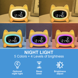 Ready to Rise Réveil formateur de sommeil pour enfants avec <span class=keywords><strong>veilleuse</strong></span> OK pour réveiller le réveil pour les tout-petits et les enfants - Product Image 4