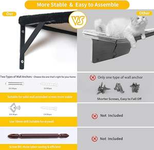 Étagère murale <span class=keywords><strong>pour</strong></span> <span class=keywords><strong>chat</strong></span> sur mesure de qualité supérieure <span class=keywords><strong>Échelle</strong></span> de pont de meubles muraux <span class=keywords><strong>pour</strong></span> <span class=keywords><strong>chat</strong></span> - Product Image 6