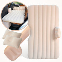 Colchón de viaje para coche, cama inflable para coche, asiento trasero