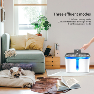 OKKPETS Pet fontana automatica gatto fontana acqua cane distributore di acqua con filtri di ricambio per gatti, cani, più animali domestici - Product Image 4