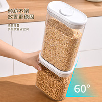 Haute Qualité Offre Spéciale Cuisine Boîtes Scellées En Plastique Transparent Garde-Manger Conteneur De Grain De Stockage Des Aliments Boîte D'orgue Avec Couvercle