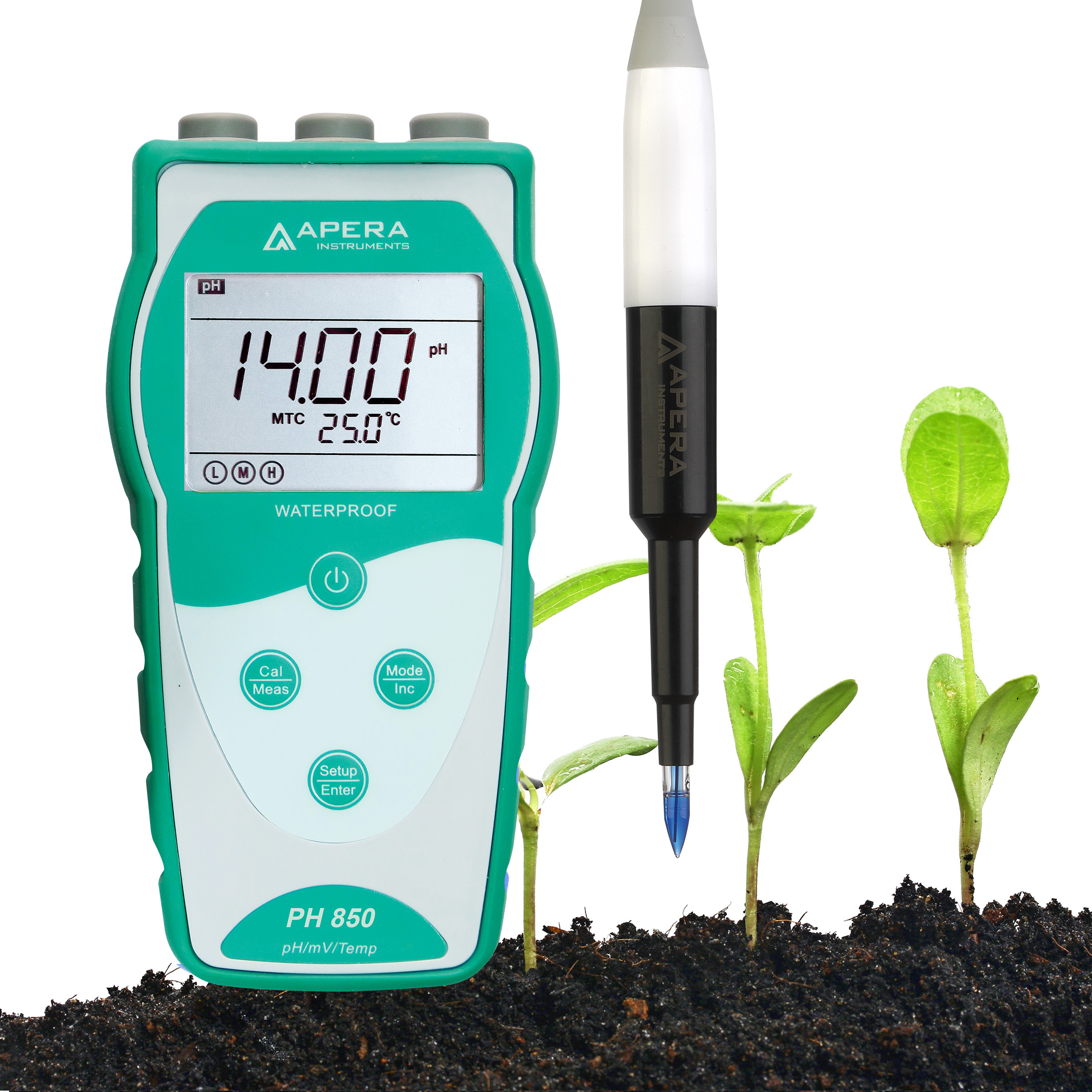 Testeur De ph-mètre Portable Sol pH Mètre