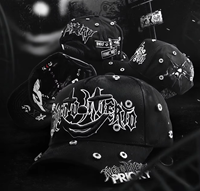 Casquettes de baseball sportives personnalisées El Mago 31 avec logo brodé 3D, 5 panneaux, visière incurvée en daim, Gorras Hats The Magician Barbas