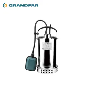 Grandfar GPS 더럽고 깨끗한 물 0.4kw 0.55HP 스테인레스 전기 정원 관개 잠수정 급수 펌프