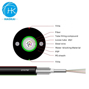Cáp Quang Gyxtw Chất Lượng Siêu G652d Om3 Bọc Thép 12 Lõi Sợi Quang - Product Image 4
