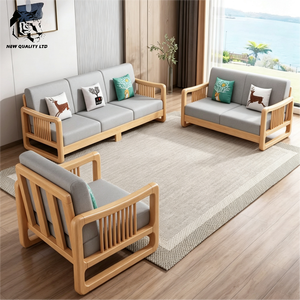 china supplier low cost customized huge stock ship immediately couche <b>sofa</b> new design <b>living</b> <b>room</b> furniture wood sectional <b>sofa</b> - Product Image 1