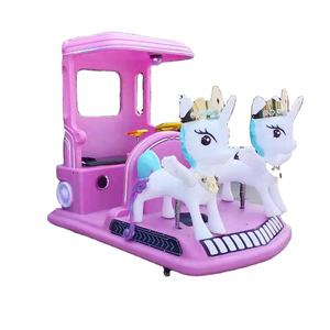 Manèges de <span class=keywords><strong>parc</strong></span> d'attractions les plus récents de <span class=keywords><strong>2021</strong></span>, voiture tamponneuse à batterie licorne - Product Image 3