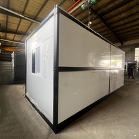 Conteneurs modulaires préfabriqués démontables en kit pour petites maisons familiales, pods de vie et bureaux