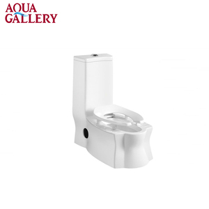 <span class=keywords><strong>WC</strong></span> Monoblocco in Ceramica Moderno con Doppio Scarico e Scarico a Goccia (S-Trap) per <span class=keywords><strong>Disabili</strong></span> - Offerta Speciale - Product Image 1