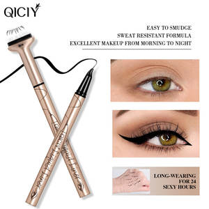 <span class=keywords><strong>Crayon</strong></span> pour les yeux QICIY + Gel pour <span class=keywords><strong>sourcils</strong></span> à <span class=keywords><strong>4</strong></span> <span class=keywords><strong>pointes</strong></span> + Tampon pour cils inférieurs, imperméable, anti-bavures, longue durée, un tampon, un trempage, un seul geste - Product Image 5