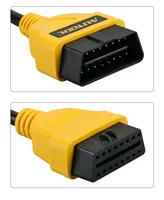 AUTOOL Adaptador OBD de 16 Pines para Automóviles, Cable de Extensión OBD2 para Launchs X431, Cable de Extensión OBD 2 II para Bolsas de Aire de Automóviles