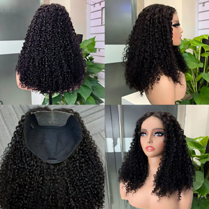 Rohe vietnam esische Haar perücke Großhandel Anbieter bereit, leimlose menschliche Perücken zu tragen <span class=keywords><strong>Pixie</strong></span> <span class=keywords><strong>Curl</strong></span> Super Double Drawn - Product Image 4