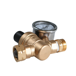 Nhiệt độ cao áp lực điều chỉnh đồng thau áp lực nước giảm điều chỉnh van với xử lý - Product Image 6