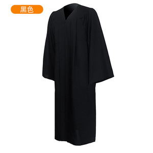 Togas de Graduación Tejidas Estilo Americano para Adultos, Licenciatura, Maestría, Doctorado, Uniformes Unisex al por Mayor - Product Image 2