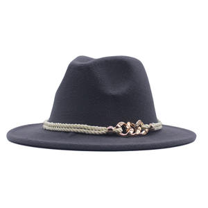 Sombreros Fedora Clásicos de Fieltro para Mujer, Elegantes, Lisos, de Ala Ancha, Estilo Jazz Vintage, para Fiesta o Iglesia, Novedad - Product Image 6